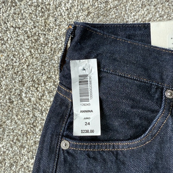 Citizens Of Humanity BNWT! Dark Blue Women’s Straight Jeans - Picture 7 of 7